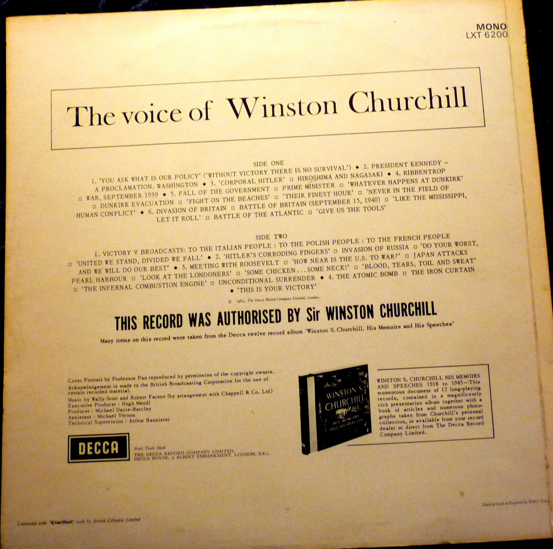 The Voice of Winston Churchill
